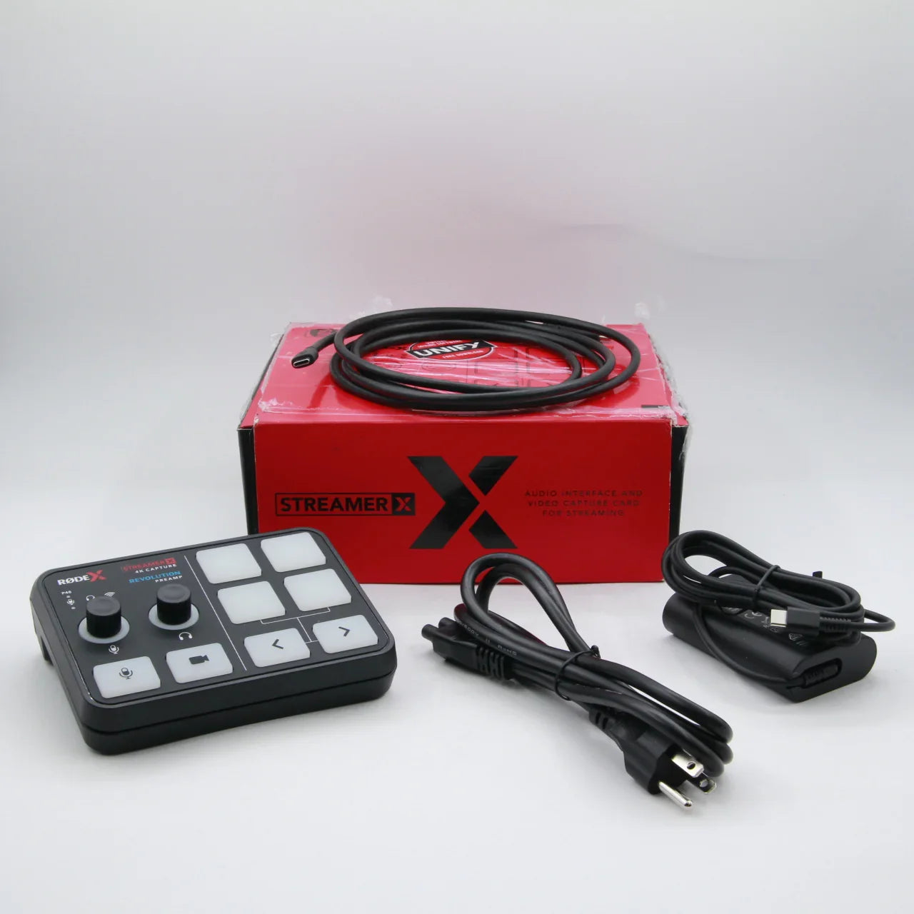 * OPEN BOX EXCELLENT * RODE X Streamer X Audio Interface and Video Streaming Console at PROCAM | procam.com