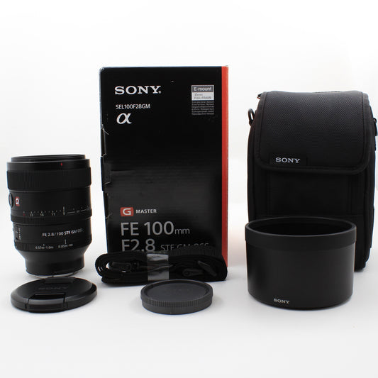 * OPEN BOX EXCELLENT * Sony FE 100mm f/2.8 STF GM OSS Lens