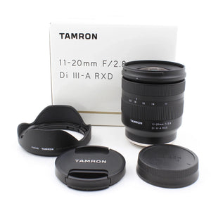 * OPEN BOX GOOD * Tamron 11-20mm F/2.8 Di III-A RXD Lens for Sony E at PROCAM | procam.com