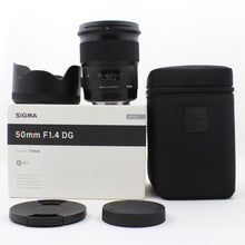 * USED * Sigma 50mm f/1.4 DG ART Lens Boxed Canon EF Mount
