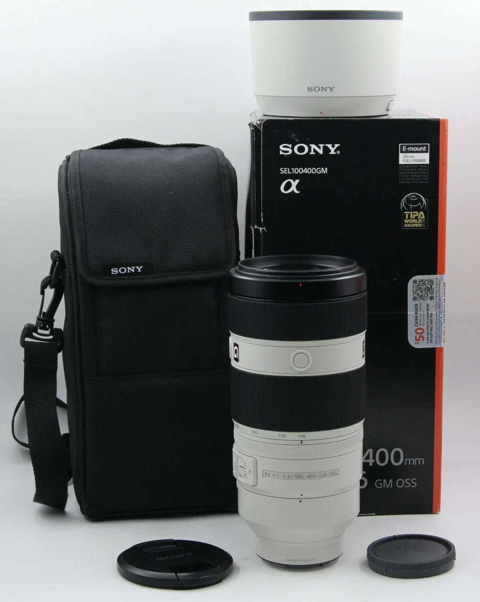 * OPEN BOX EXCELLENT * Sony FE 100-400mm f/4.5-5.6 GM OSS Lens at PROCAM | procam.com