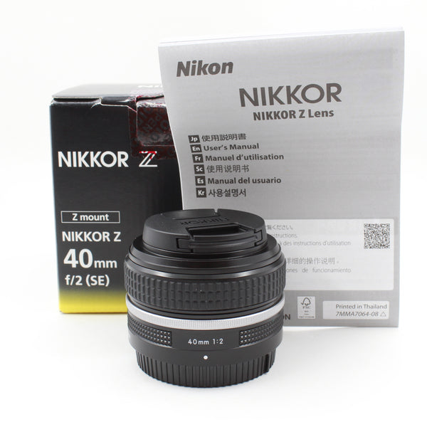 * OPEN BOX EXCELLENT * Nikon NIKKOR Z 40mm f/2 (SE) Lens