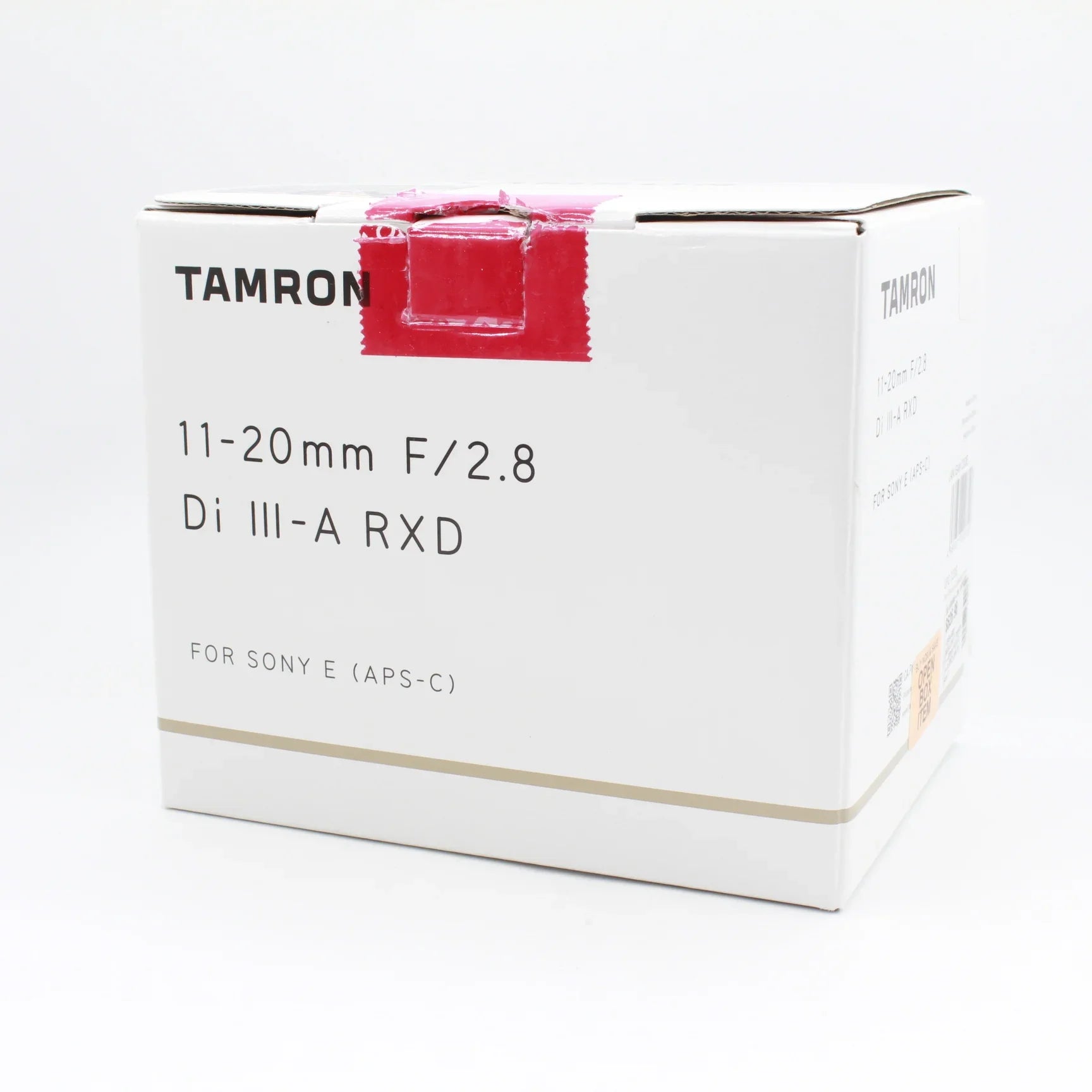 * OPEN BOX EXCELLENT * Tamron 11-20mm F/2.8 Di III-A RXD Lens for Sony E at PROCAM | procam.com