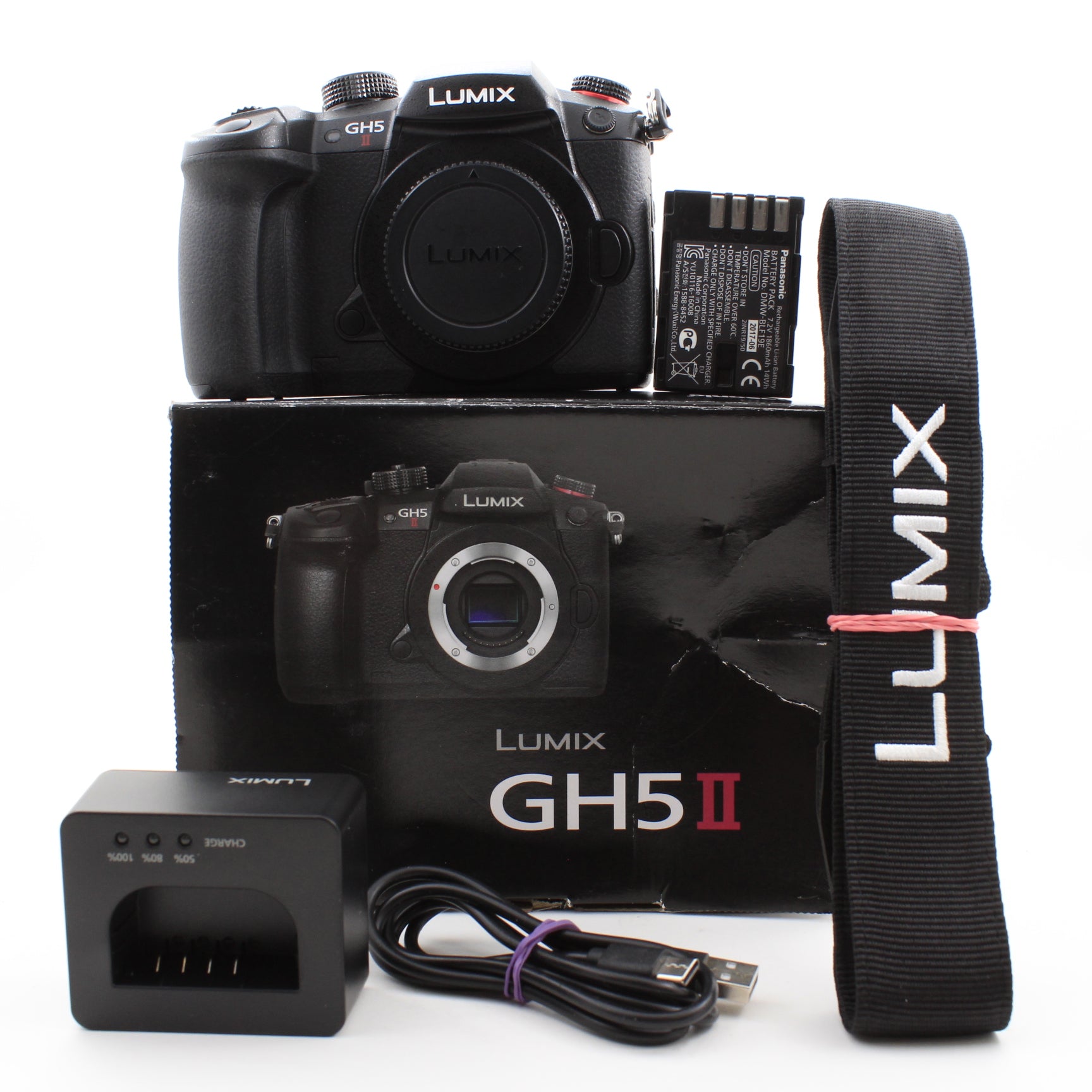 USED * Panasonic Lumix DC-GH5 II Mirrorless Camera Body Only USED * Panasonic Lumix DC-GH5 II Mirrorless Camera Body Only