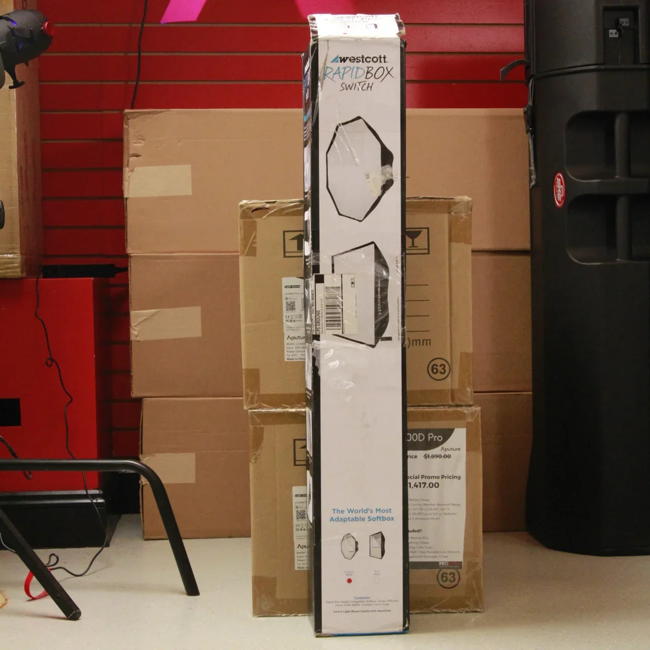 * OPEN BOX EXCELLENT * Westcott Rapid Box Switch Softbox Octa-L at PROCAM | procam.com