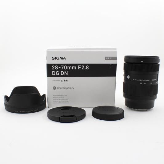 * OPEN BOX EXCELLENT * Sigma 28-70mm f/2.8 DG DN Contemporary Lens for Sony E