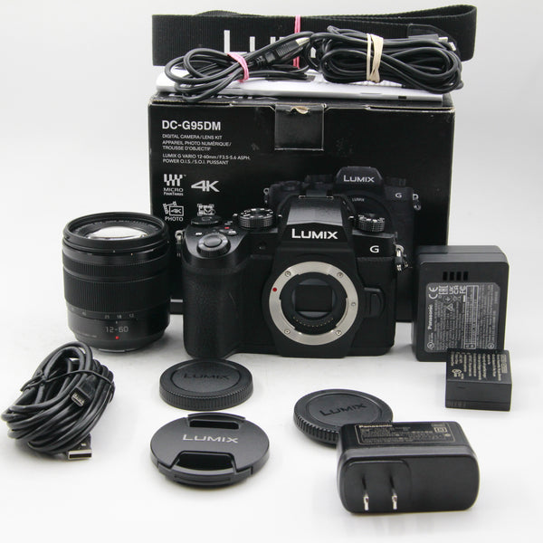 *** OPEN BOX EXCELLENT *** Panasonic Lumix G95 Hybrid Mirrorless Camera with 12-60mm Lens