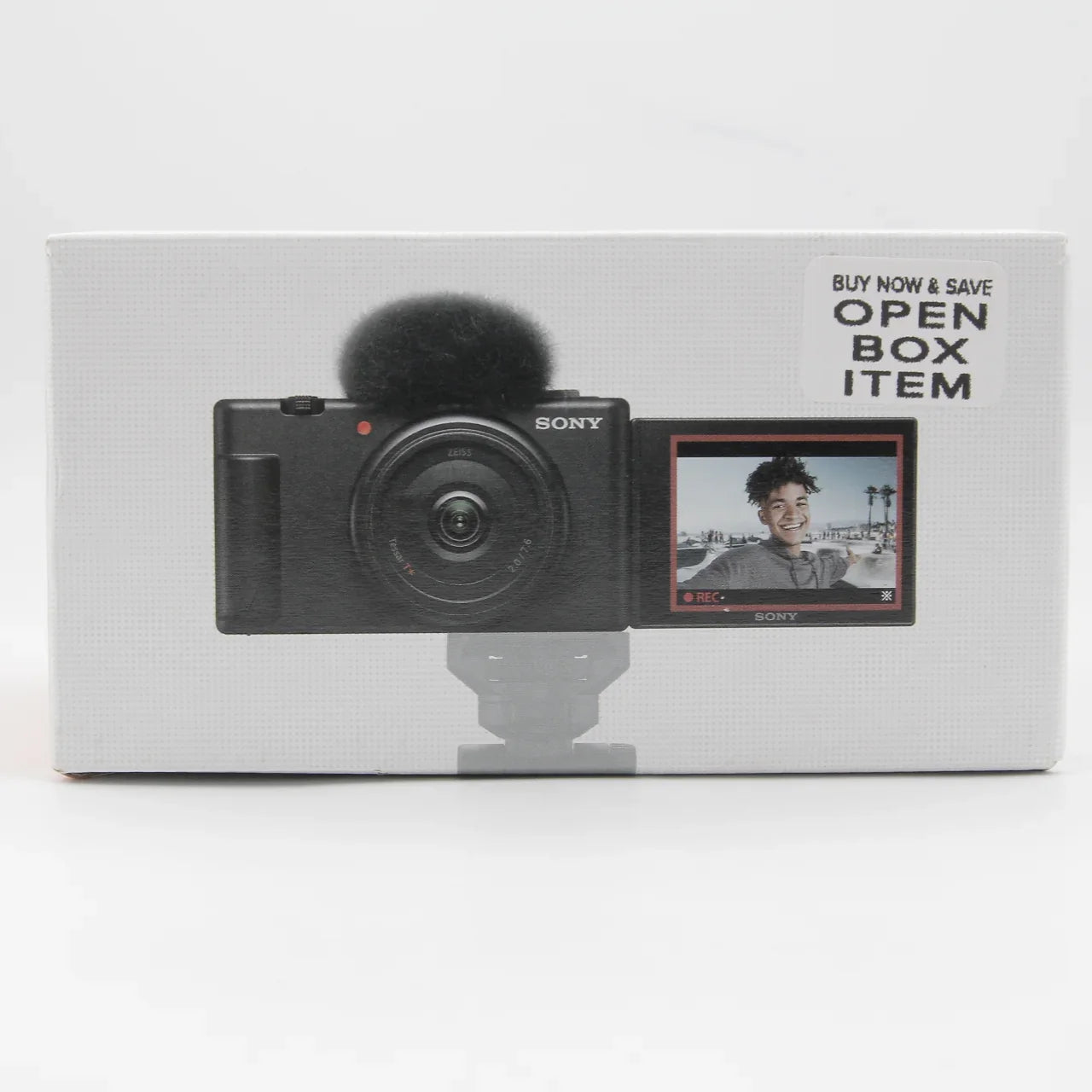 * OPEN BOX GOOD * Sony ZV-1F Vlogging Camera (White) at PROCAM | procam.com