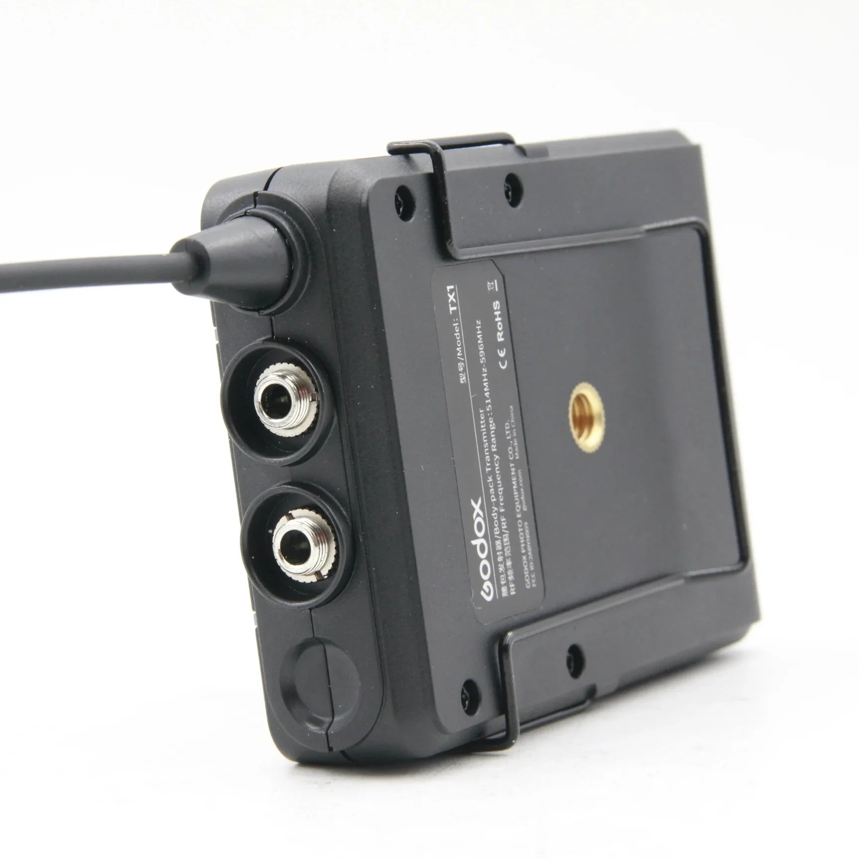 * OPEN BOX EXCELLENT * Godox WMicS1 Kit 2 Two-Person Camera-Mount Wireless Omni Lavalier Microphone System for Mirrorless/DSLR Cameras (514 to 596 MHz) at PROCAM | procam.com