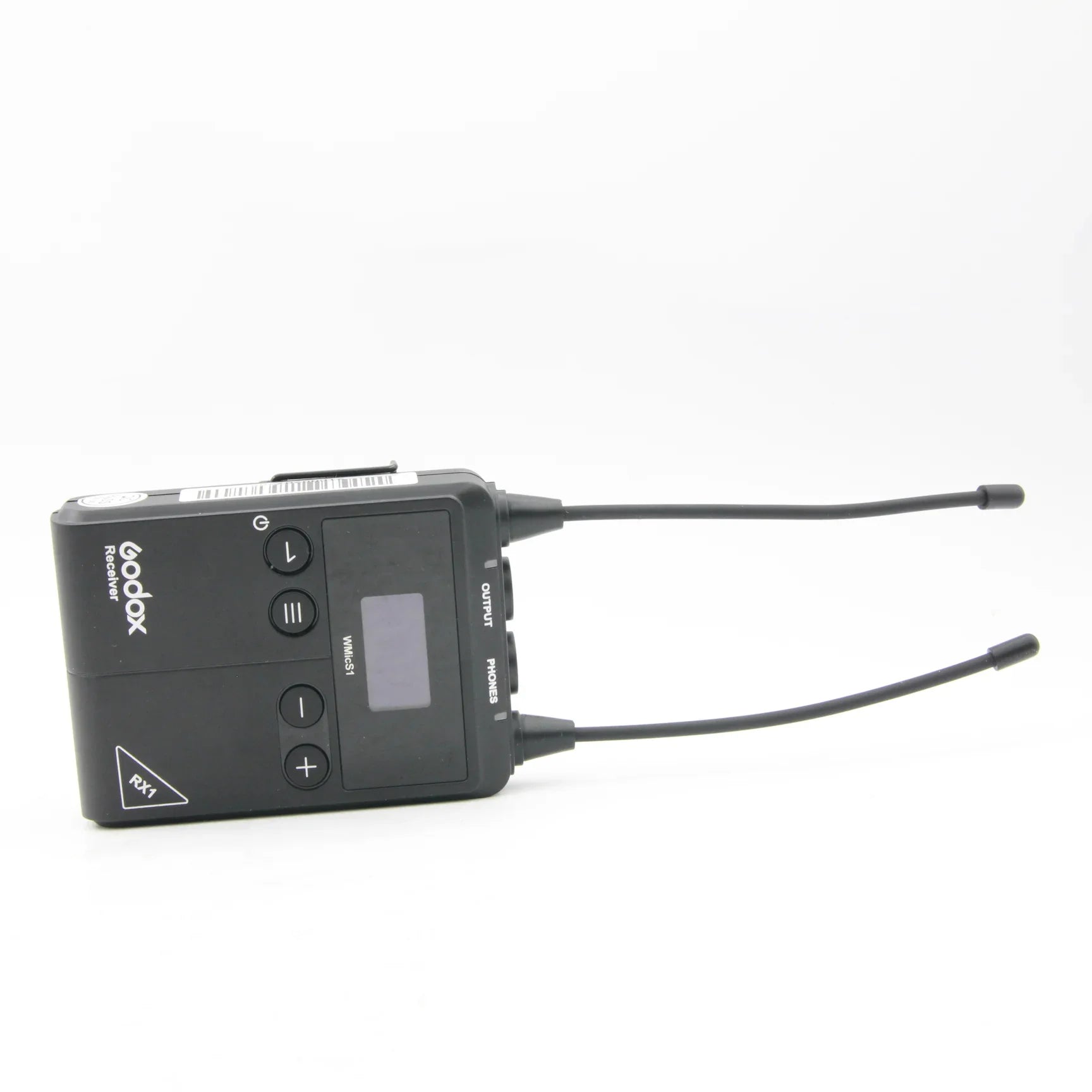 * OPEN BOX EXCELLENT * Godox WMicS1 Kit 2 Two-Person Camera-Mount Wireless Omni Lavalier Microphone System for Mirrorless/DSLR Cameras (514 to 596 MHz) at PROCAM | procam.com