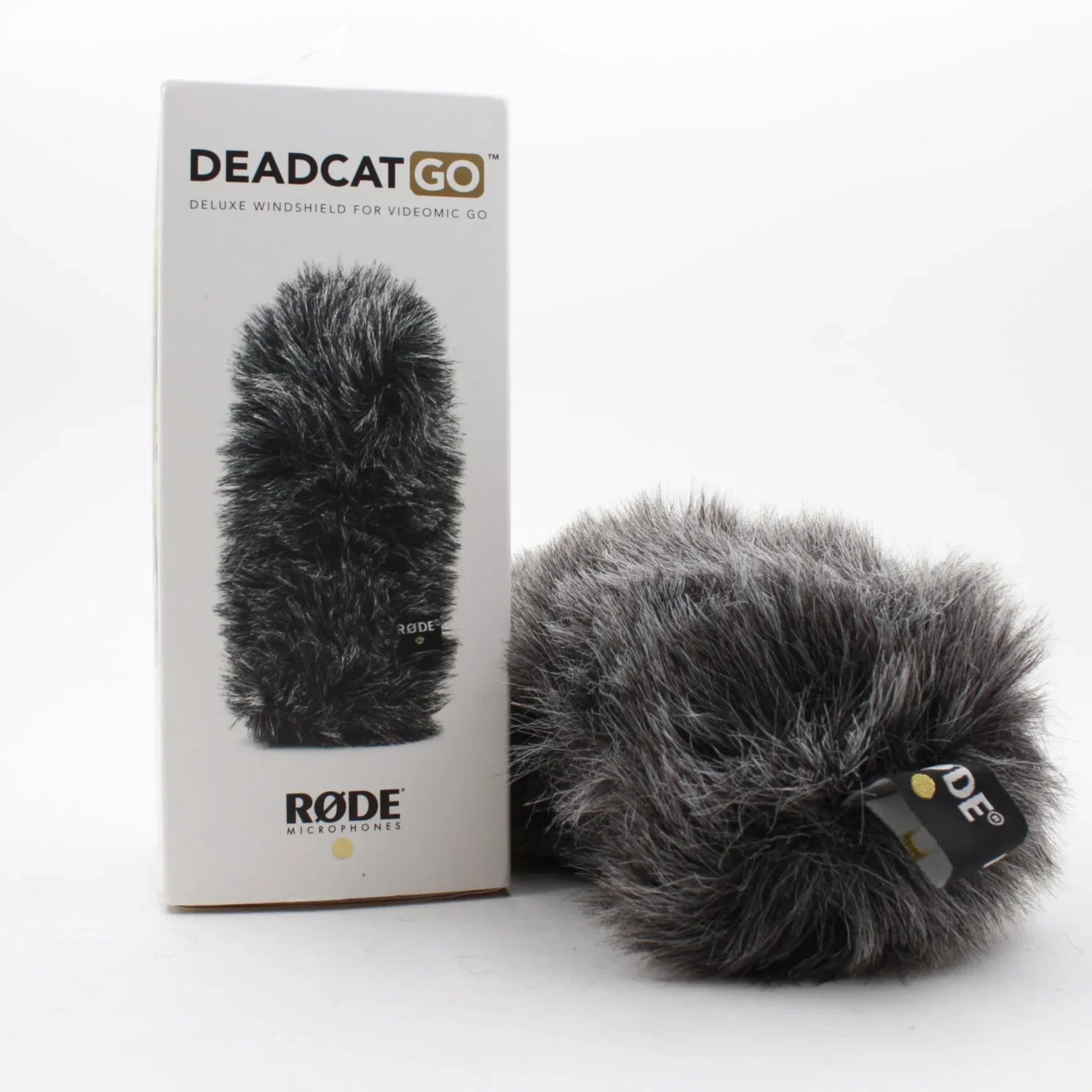 * OPEN BOX EXCELLENT * Rode DeadCat GO Artificial Fur Wind Shield for the VideoMic GO at PROCAM | procam.com