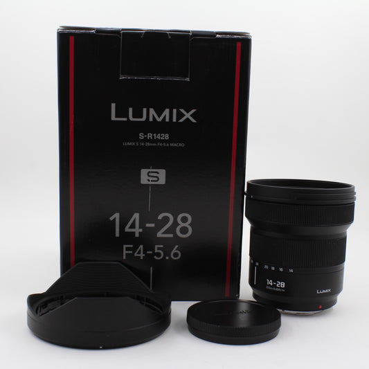 * OPEN BOX GOOD * Panasonic Lumix S 14-28mm f/4-5.6 MACRO Lens (Leica L-Mount)