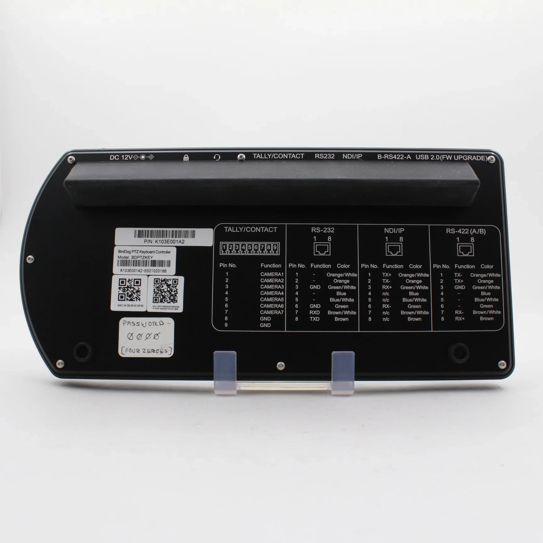 * OPEN BOX GOOD * BirdDog PTZ Keyboard at PROCAM | procam.com