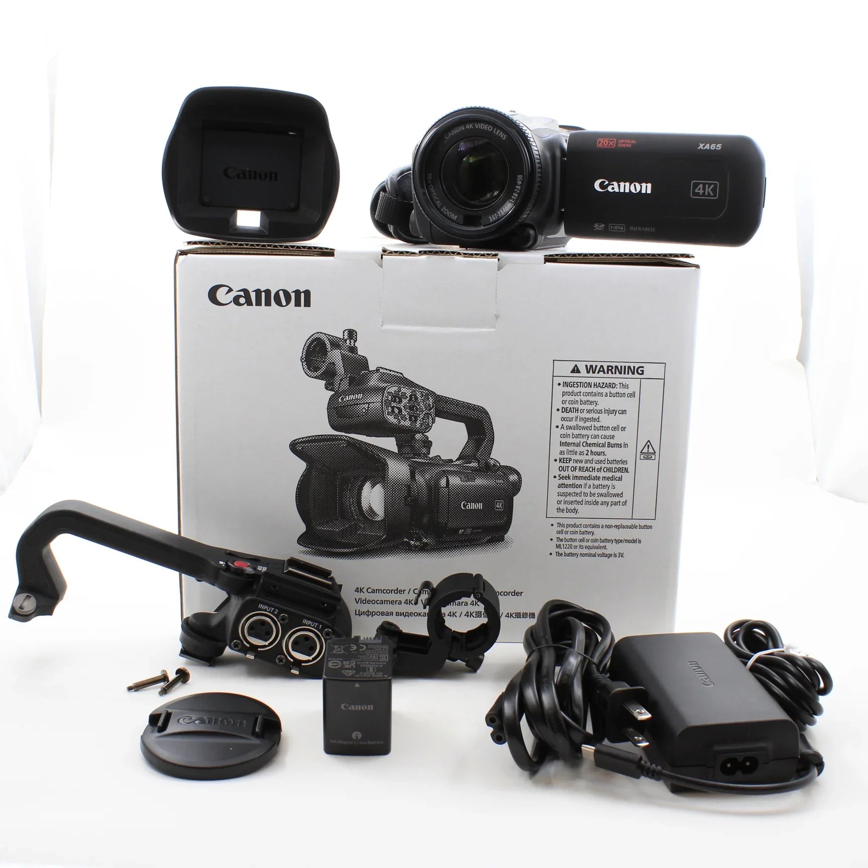 * OPEN BOX EXCELLENT * Canon XA65 Professional UHD 4K Camcorder at PROCAM | procam.com