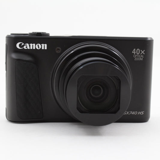 * OPEN BOX EXCELLENT * Canon PowerShot SX740 HS Digital Camera (Black)