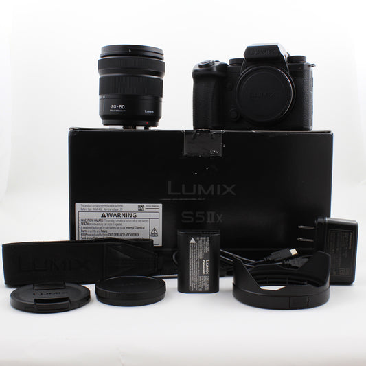 * OPEN BOX GOOD * Panasonic Lumix S5 IIX Mirrorless Camera w/ S 20-60mm f/3.5-5.6 Lens