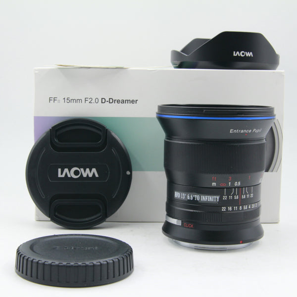 *** OPENBOX GOOD *** Laowa 15mm f/2 FE Zero-D Lens for Nikon Z