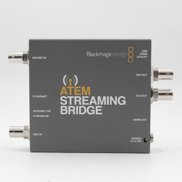 *** OPEN BOX EXCELLENT *** Blackmagic Design ATEM Streaming Bridge for ATEM Mini Pro Streaming Switchers