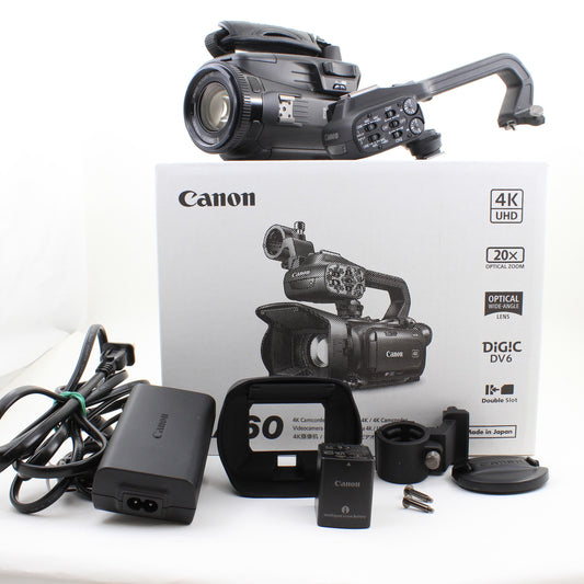 * OPEN BOX GOOD * Canon XA60 Professional UHD 4K Camcorder