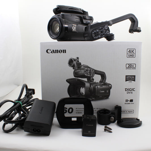 * OPEN BOX GOOD * Canon XA60 Professional UHD 4K Camcorder