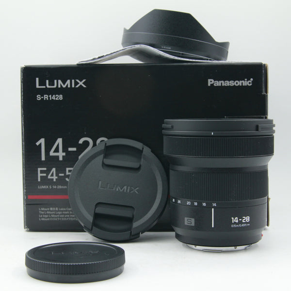 *** OPEN BOX EXCELLENT *** Panasonic Lumix S 14-28mm f/4-5.6 MACRO Lens (Leica L-Mount)