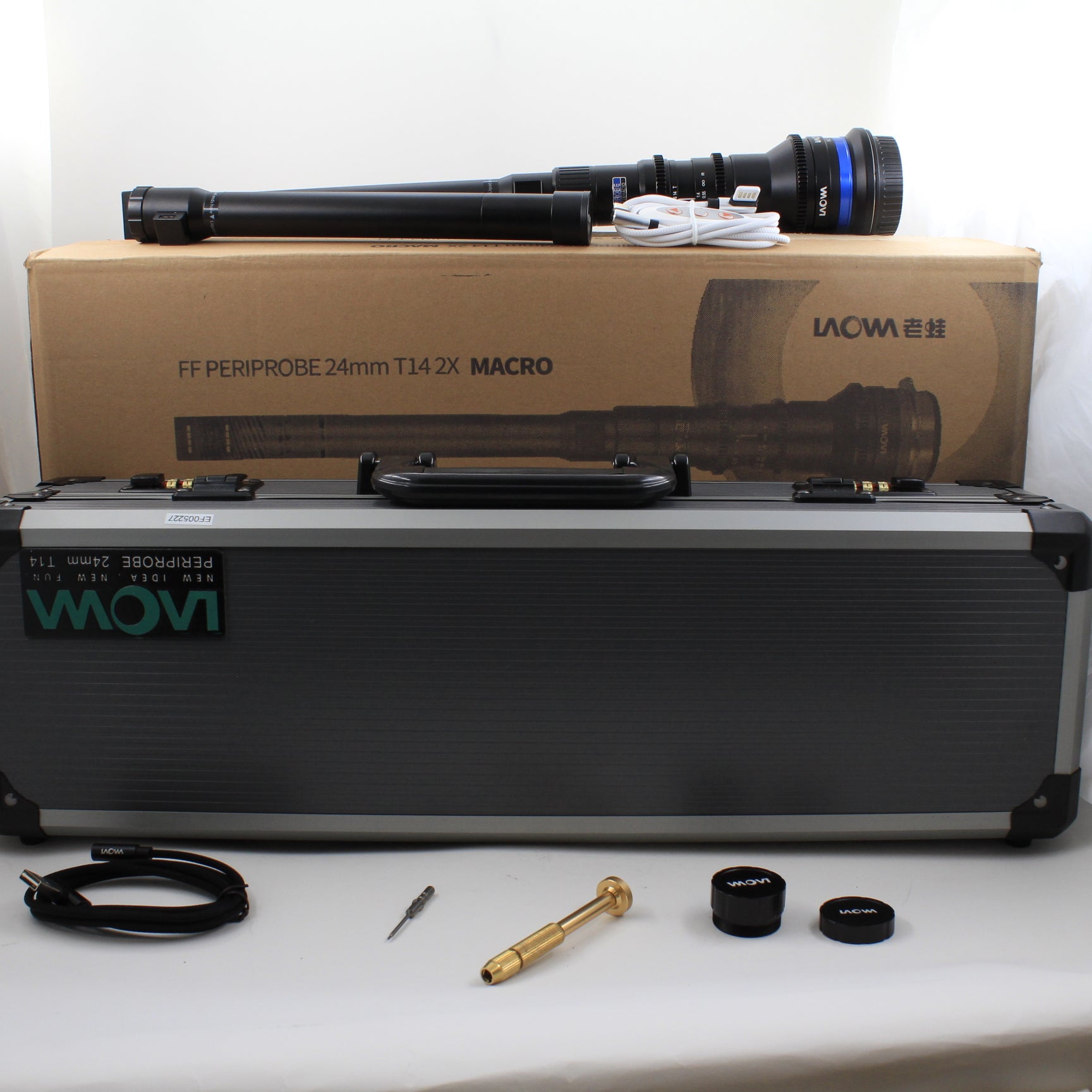 * OPEN BOX EXCELLENT * Laowa 24mm T14 2x Periprobe Lens for Canon EF