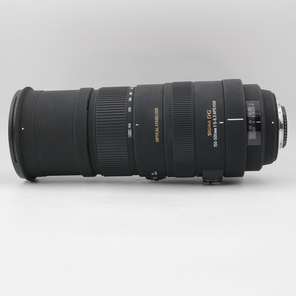 *** USED *** Sigma DG 150-500mm f/5-6.3 APO HSM OS Lens Nikon F Mount