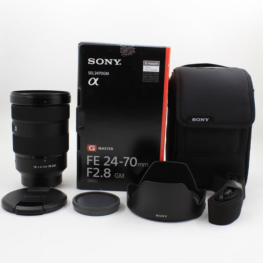 * OPEN BOX EXCELLENT * Sony FE 24-70mm f/2.8 GM Lens (Version 1)