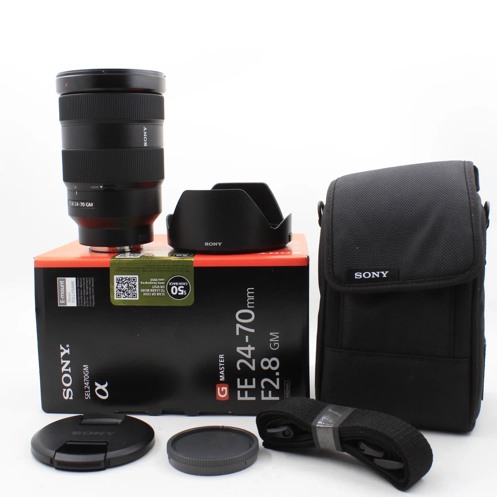 * OPEN BOX EXCELLENT * Sony FE 24-70mm f/2.8 GM Lens (Version 1) at PROCAM | procam.com