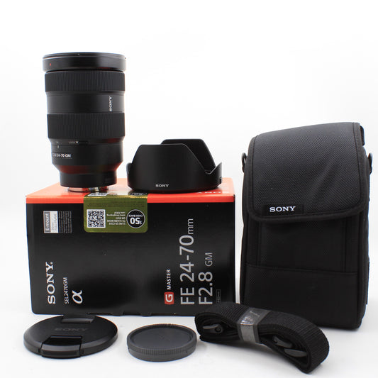* OPEN BOX EXCELLENT * Sony FE 24-70mm f/2.8 GM Lens (Version 1)