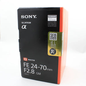 * OPEN BOX EXCELLENT * Sony FE 24-70mm f/2.8 GM Lens (Version 1) at PROCAM | procam.com