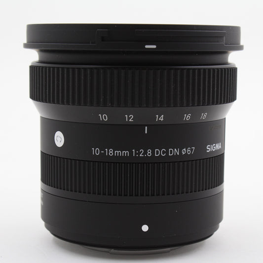 * OPEN BOX EXCELLENT * Sigma 10-18mm f/2.8 DC DN Contemporary Lens for FUJIFILM X