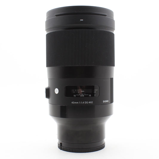 * USED * Sigma 40mm f/1.4 DG Lens Sony FE Mount