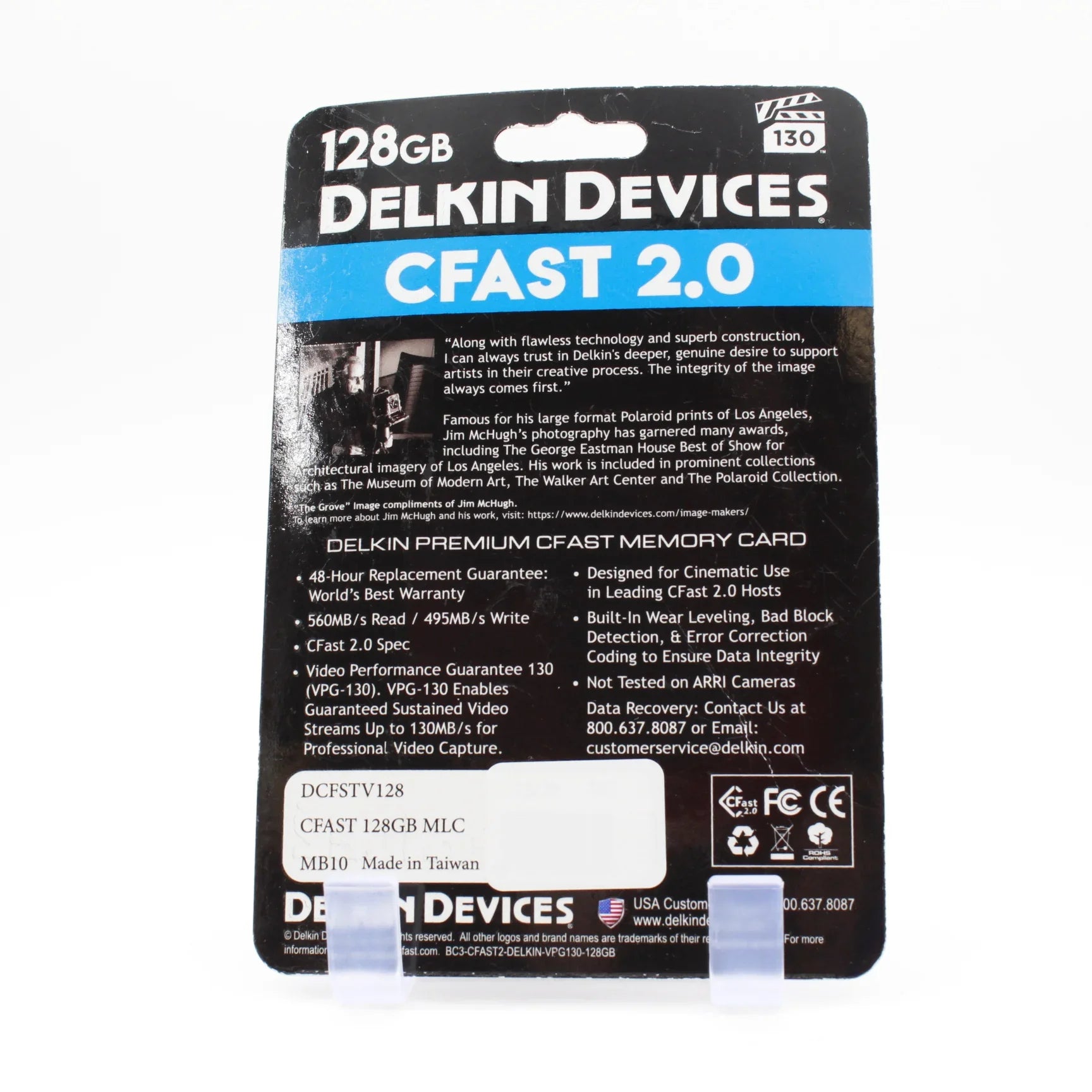 * OPEN BOX EXCELLENT * Delkin Devices CFast 2.0 Premium Memory Card - 128GB at PROCAM | procam.com