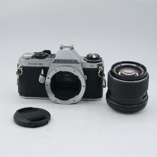 *** USED *** Pentax ME Super Body with Pentax M SMC 100mm f/2.8 Lens