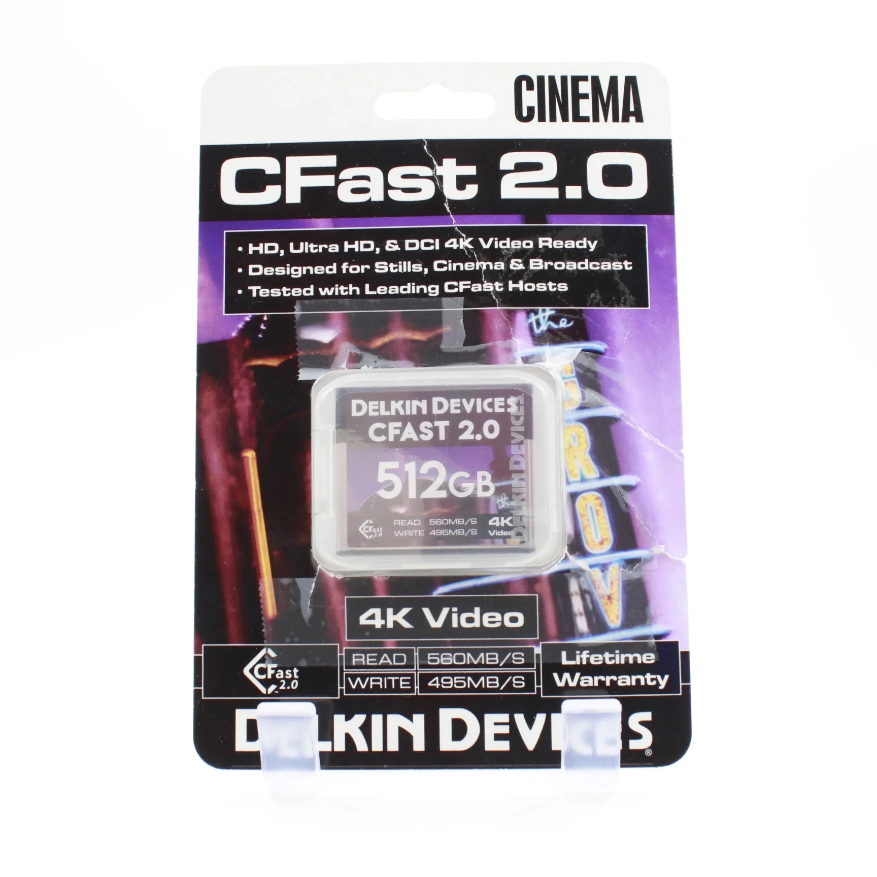 * OPEN BOX EXCELLENT * Delkin Devices CFast 2.0 Cinema Memory Card - 512GB at PROCAM | procam.com
