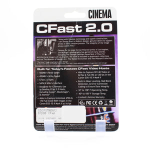 * OPEN BOX EXCELLENT * Delkin Devices CFast 2.0 Cinema Memory Card - 512GB at PROCAM | procam.com