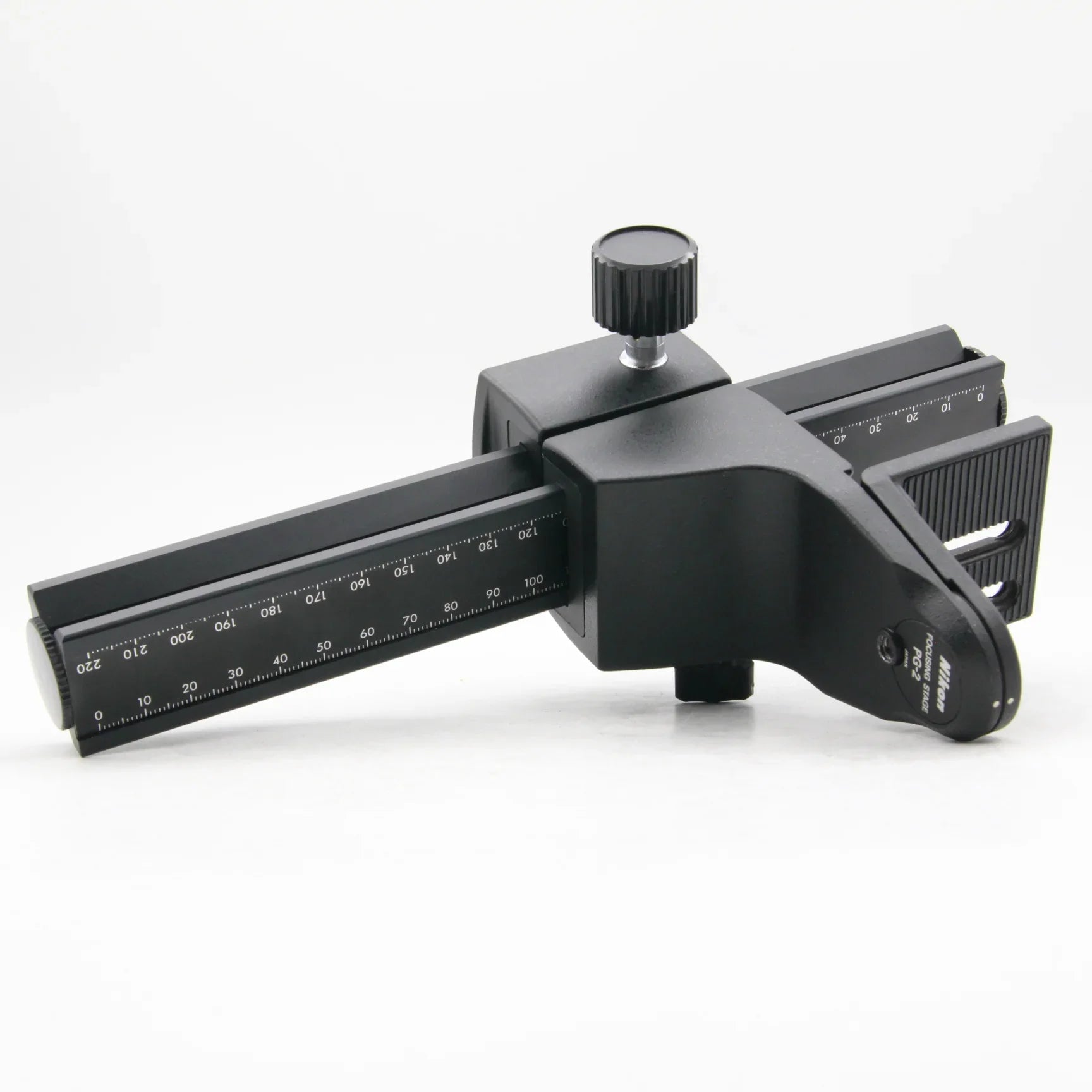 * AS IS * Nikon Focusing Stage PG-2 AS-IS (Broken Camera Stage Pivot Locking Screw) at PROCAM | procam.com