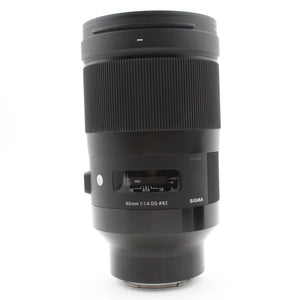 * USED * Sigma 40mm f/1.4 DG HSM Art Lens for Sony E at PROCAM | procam.com