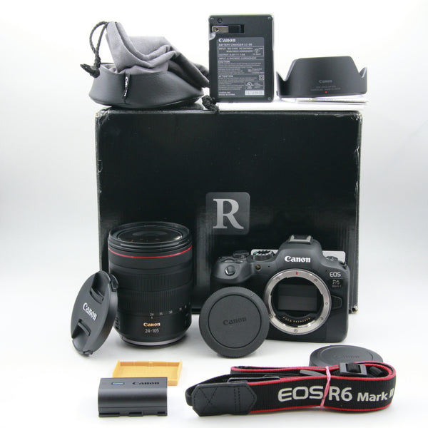 *** OPEN BOX EXCELLENT *** Canon EOS R6 Mark II Mirrorless Camera with RF 24-105mm f/4 L IS USM Lens