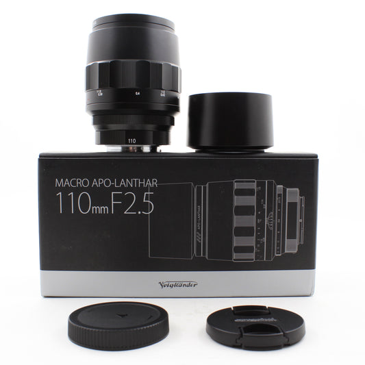 * USED * Voigtlander Macro Apo-Lanthar 110mm f2.5 Boxed Sony E Mount