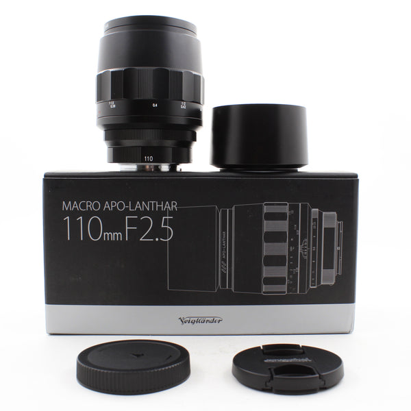 * USED * Voigtlander Macro Apo-Lanthar 110mm f2.5 Boxed Sony E Mount