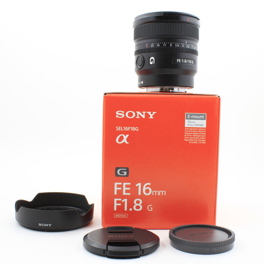 * OPEN BOX GOOD * Sony FE 16mm f/1.8 G Lens