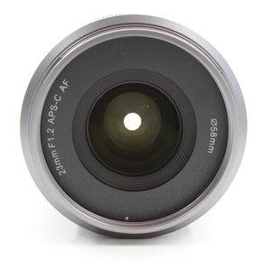 * OPEN BOX EXCELLENT * Sirui Sniper 23mm f/1.2 Autofocus Lens for Nikon Z (Black) at PROCAM | procam.com