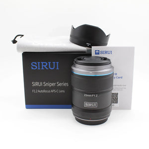 * OPEN BOX EXCELLENT * Sirui Sniper 23mm f/1.2 Autofocus Lens for Nikon Z (Black) at PROCAM | procam.com