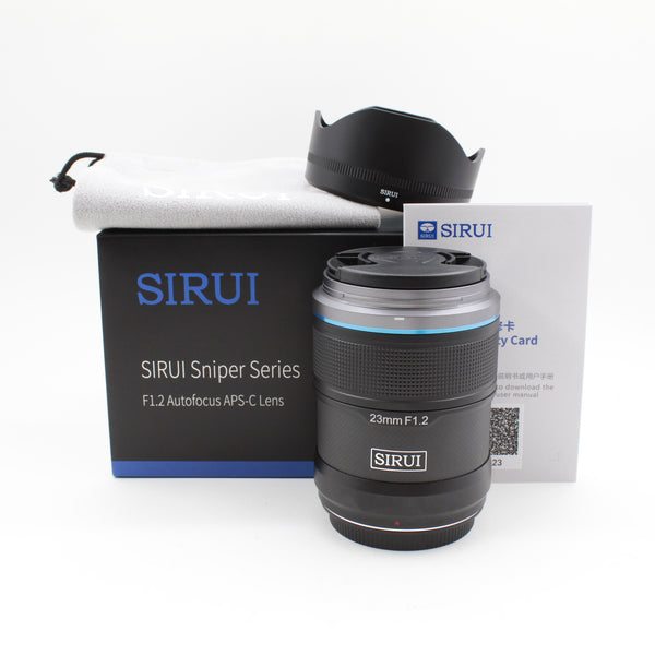 * OPEN BOX EXCELLENT * Sirui Sniper 23mm f/1.2 Autofocus Lens for Nikon Z (Black)