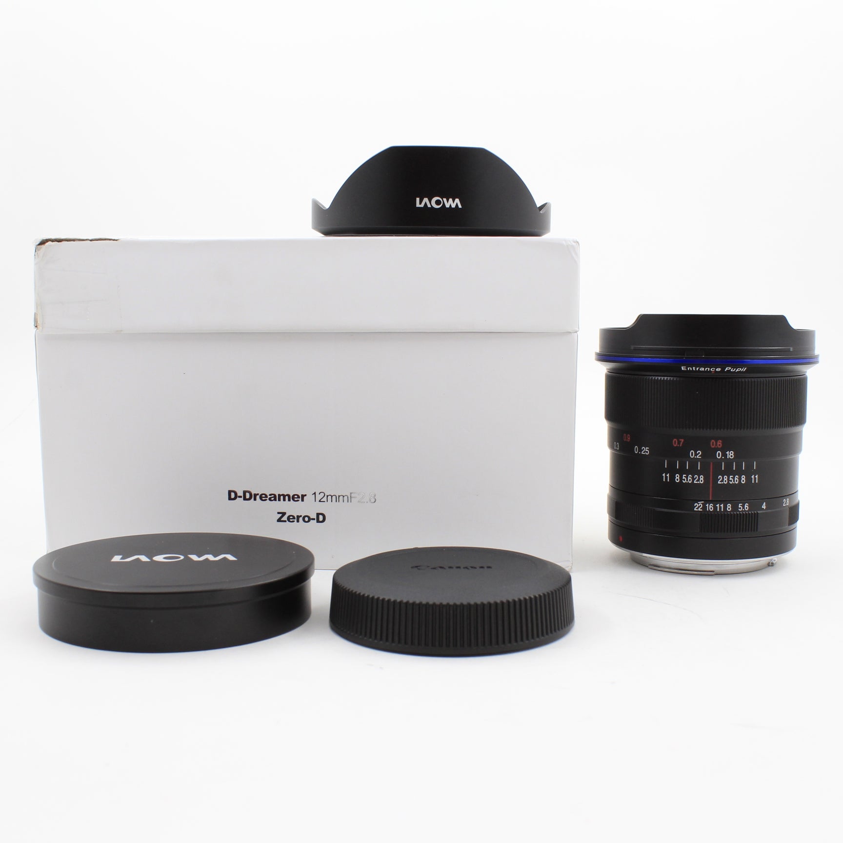 * OPEN BOX GOOD * Laowa 12mm f/2.8 Zero-D Lens for Canon EF