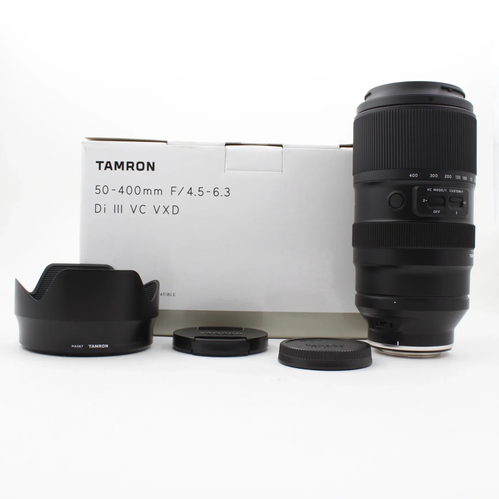 * OPEN BOX EXCELLENT * Tamron 50-400mm f/4.5-6.3 Di III VC VXD Lens for Sony E at PROCAM | procam.com