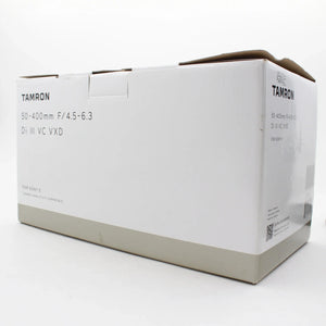 * OPEN BOX EXCELLENT * Tamron 50-400mm f/4.5-6.3 Di III VC VXD Lens for Sony E at PROCAM | procam.com