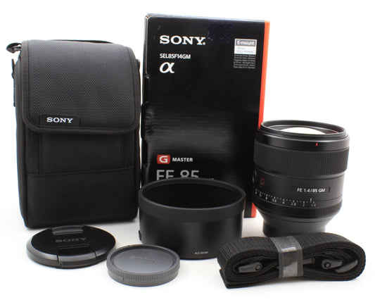 * OPEN BOX EXCELLENT * Sony FE 85mm f/1.4 GM Lens